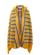 Marni - Striped Mohair-blend Scarf - Mens - Yellow