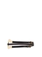 Matchesfashion.com Cheval Pampa - Double Strap Leather Belt - Womens - Black