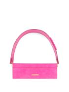 Jacquemus - Cuicui Small Suede Shoulder Bag - Womens - Pink