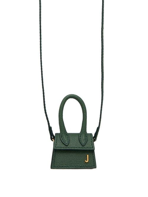 Matchesfashion.com Jacquemus - Le Chiquito Micro Grained Leather Cross Body Bag - Womens - Green