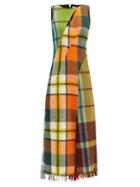 Matchesfashion.com Rave Review - Upcycled Checked-wool Dress - Womens - Multi