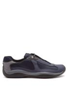 Prada America's Cup Low-top Mesh-panelled Trainers