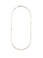 Mateo - Paperclip 14kt Gold Necklace - Womens - Yellow Gold