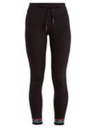 Matchesfashion.com The Upside - Bolo Frilled Cuff Performance Leggings - Womens - Black