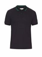 Gucci Lam Collar Cotton-blend Polo Shirt