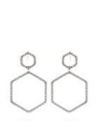 Isabel Marant Here It Is Crystal Hexagon-drop Earrings