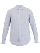 Orlebar Brown Morton Striped Cotton Shirt
