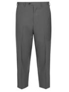 Matchesfashion.com Prada - Cropped Tailored Trousers - Mens - Grey