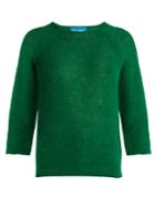M.i.h Jeans Bowen Round-neck Mohair-blend Sweater