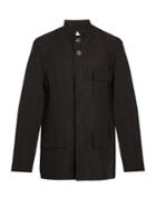 Wales Bonner Stand-collar Linen-blend Jacket