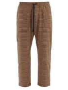 Matchesfashion.com Barena Venezia - Bativoga Checked Wool-blend Trousers - Mens - Brown Multi