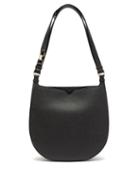 Matchesfashion.com Valextra - Hobo Weekend Medium Leather Bag - Womens - Black