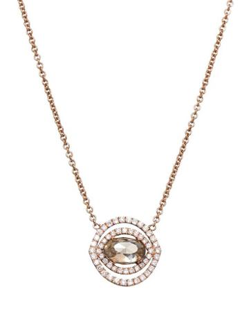 Susan Foster Diamond & Rose-gold Necklace