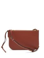 Matchesfashion.com Loewe - Gate Double Zip Leather Pouch - Womens - Brown