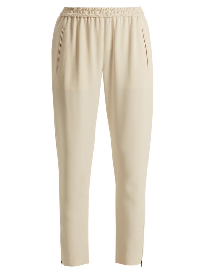 Stella Mccartney Tamara Cropped Stretch-cady Trousers