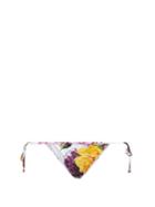 Matchesfashion.com Dolce & Gabbana - Floral Print Bikini Bottoms - Womens - Multi