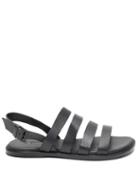 Matchesfashion.com Ann Demeulemeester - Multi-strap Leather Sandals - Womens - Black