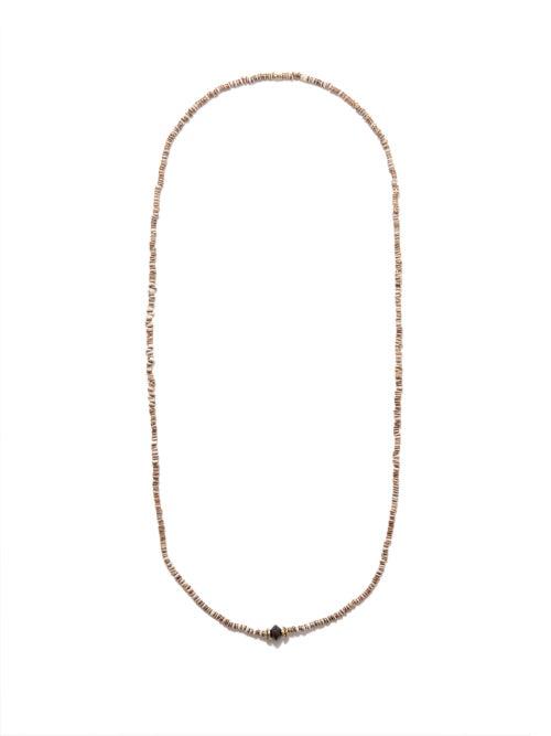 Luis Morais - Onyx, Black Diamond & 14kt Gold Beaded Necklace - Mens - Multi