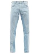 Matchesfashion.com Bianca Saunders - X Wrangler Replay Twisted Jeans - Mens - Blue
