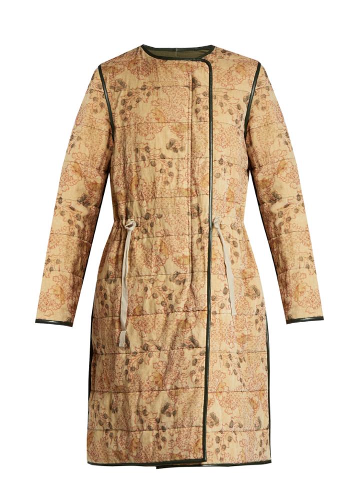 Isabel Marant Demos Padded-twill Coat