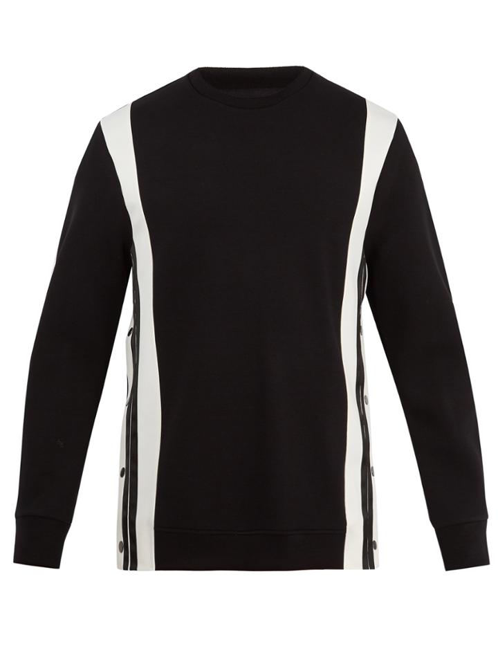 Neil Barrett Crew-neck Neoprene Sweatshirt