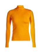 Calvin Klein 205w39nyc Logo-embroidered Roll-neck Jersey Top