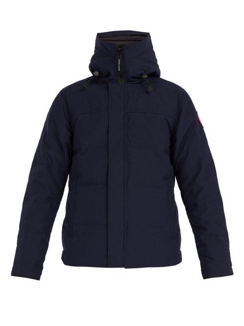 Matchesfashion.com Canada Goose - Macmillan Hooded Down Jacket - Mens - Blue