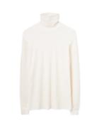 Lemaire - High-neck Jersey Long-sleeved T-shirt - Mens - White