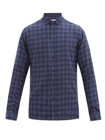 Matchesfashion.com Oliver Spencer - Buffalo Cotton-corduroy Jacket - Mens - Navy