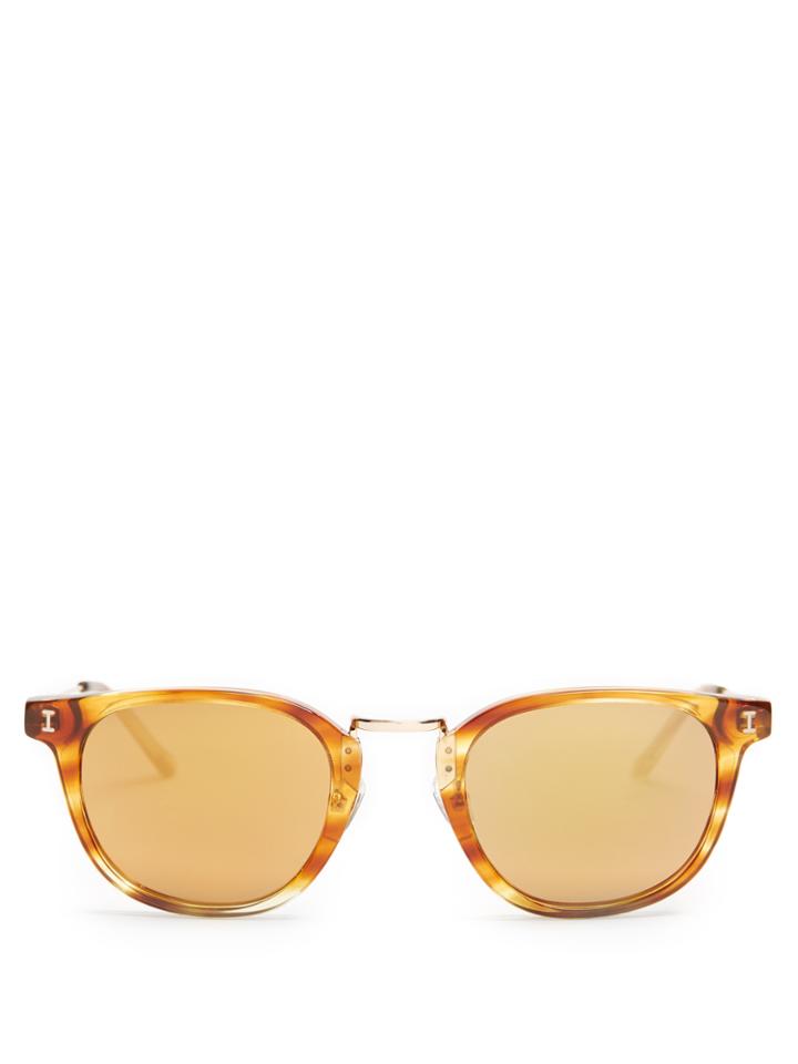 Illesteva Tribeca Ii Mirrored Sunglasses