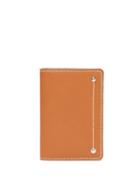 Matchesfashion.com Connolly - Hex Leather Bi Fold Cardholder - Womens - Tan