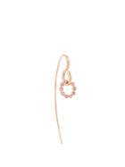 Matchesfashion.com Charlotte Chesnais Fine Jewellery - Swing Hook Sapphire, Amethyst & Gold Earring - Womens - Pink