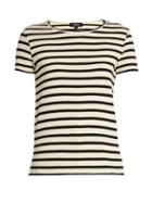 A.p.c. Lynn Striped Cotton T-shirt