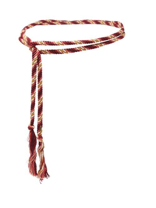 Isabel Marant - Lymah Rope Belt - Mens - Yellow