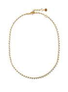 Matchesfashion.com Jade Trau - Sophisticate Riviera Diamond & 18kt Gold Choker - Womens - Yellow Gold