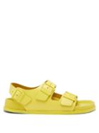 Matchesfashion.com Birkenstock 1774 - Milano Ankle-strap Leather Sandals - Mens - Yellow