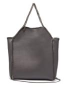 Matchesfashion.com Stella Mccartney - Falabella Mini Faux Leather Tote Bag - Womens - Grey