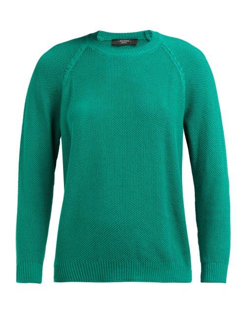 Matchesfashion.com Weekend Max Mara - Fiorigi Sweater - Womens - Green