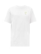 Matchesfashion.com Raey - X Cressida Jamieson Joy Embroidered T Shirt - Womens - White