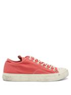 Acne Studios - Cotton-canvas Trainers - Womens - Pink