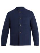 Matchesfashion.com Berluti - Forestiere Wool And Cashmere Blend Jacket - Mens - Navy