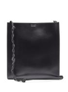 Matchesfashion.com Jil Sander - Tangle Medium Braided-strap Leather Shoulder Bag - Womens - Black