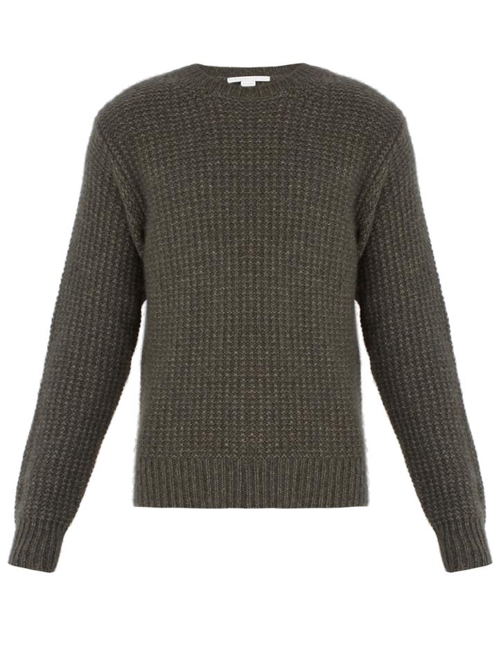 Stella Mccartney Crew-neck Wool-blend Sweater