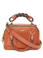 Matchesfashion.com Chlo - Daria Small Leather Shoulder Bag - Womens - Brown