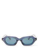 Matchesfashion.com The Row - X Oliver Peoples La Cc Sunglasses - Womens - Blue