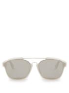 Dior Abstract Bi-colour Mirrored Sunglasses