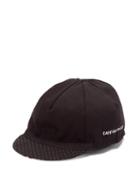 Matchesfashion.com Caf Du Cycliste - Logo-print Twill Cycling Cap - Mens - Black