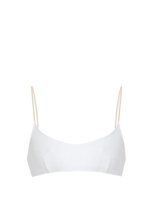 Matchesfashion.com Roxana Salehoun - Bikini Top - Womens - White