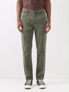 Rag & Bone - Fit 2 Logo-embroidered Cotton-blend Chino Trousers - Mens - Khaki