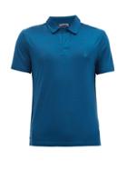 Matchesfashion.com Vilebrequin - Pirinol Lyocell-jersey Polo Shirt - Mens - Blue